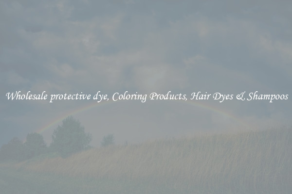 Wholesale protective dye, Coloring Products, Hair Dyes & Shampoos