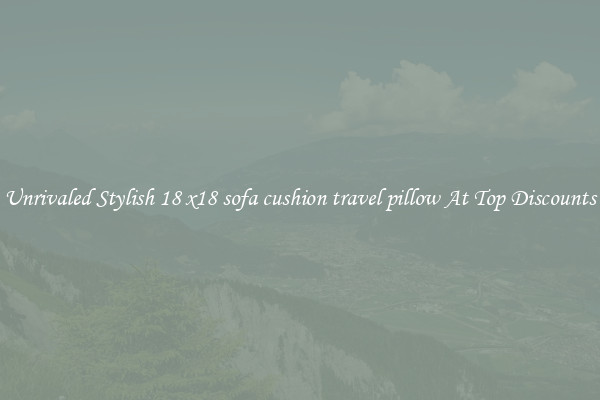 Unrivaled Stylish 18 x18 sofa cushion travel pillow At Top Discounts